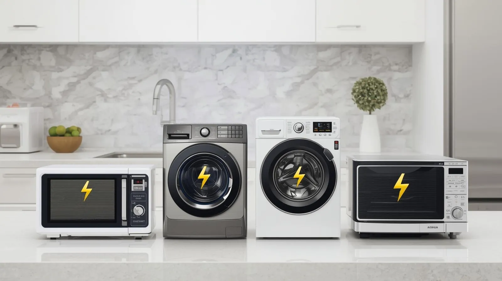 절전 냉장고의 소비전력 수치와 에너지 등급 라벨이 부착된 모습